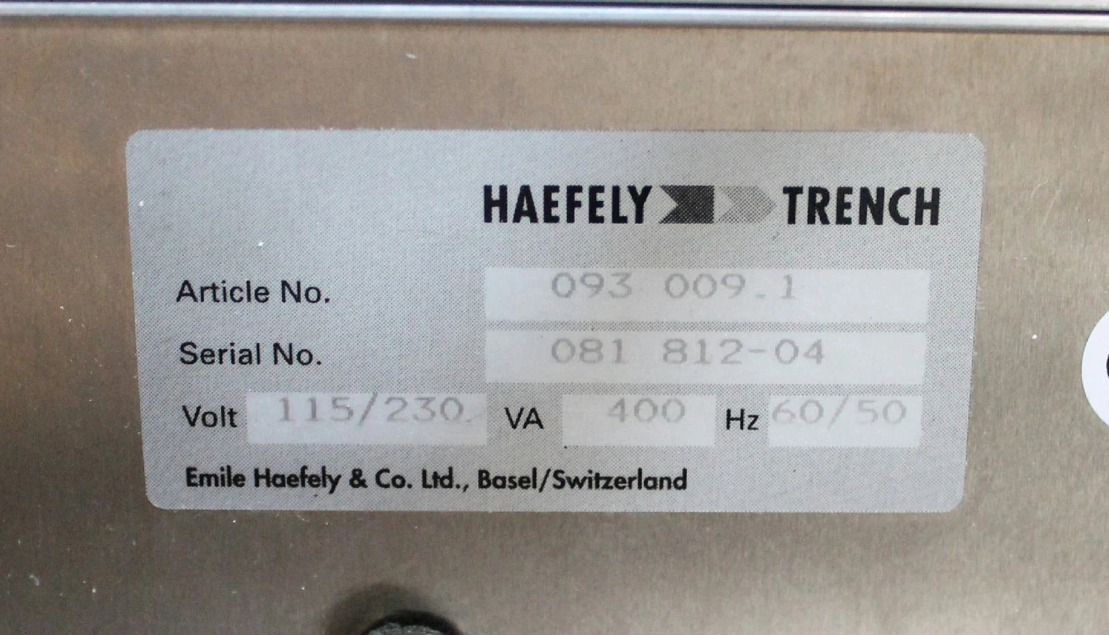 Haefely EFT Burst Tester w P90.1 / PSurge 6.1 Surge Tester / PPD1.1 / PHV 31.2