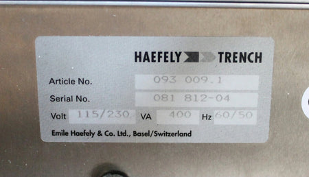 Haefely EFT Burst Tester w P90.1 / PSurge 6.1 Surge Tester / PPD1.1 / PHV 31.2