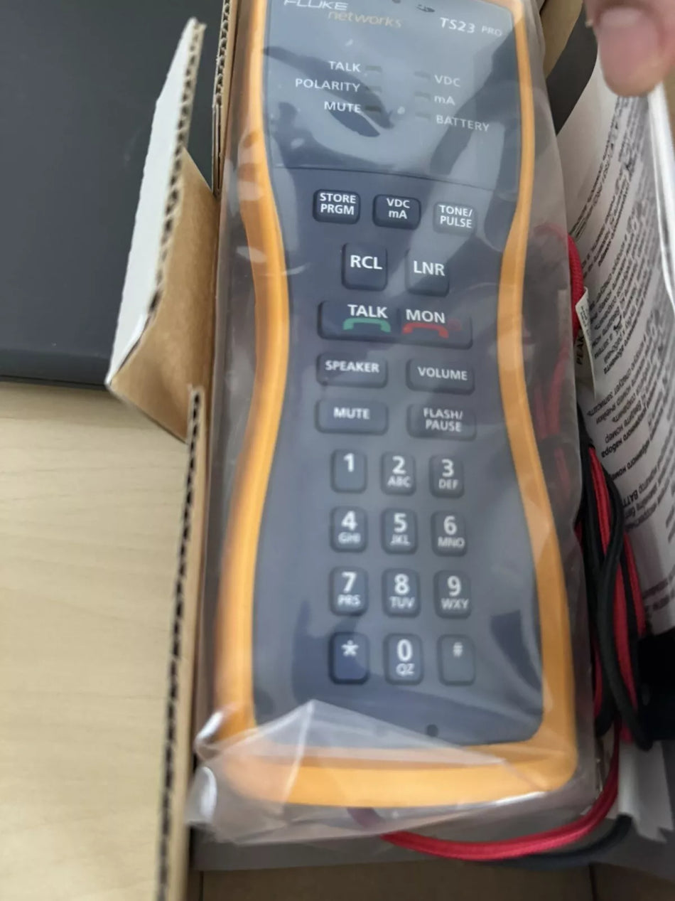 Fluke Networks TS23 Pro Test Set - New Sealed