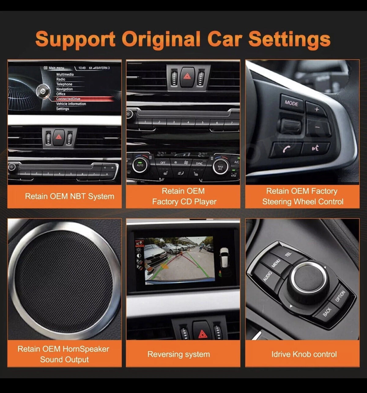 10.25' CarPlay Touchscreen Multimedia For BMW 3 Series E90 E91 E92 E93 2005-2012