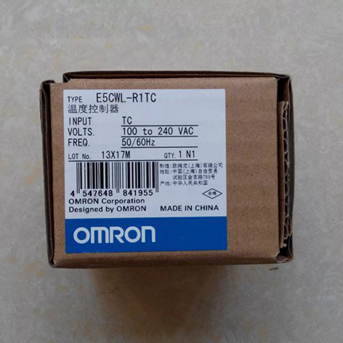 OMRON E5CWL-R1TC Temperature Controller 100-240VAC