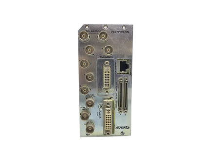 Evertz 7767VIP8-SN Multiviewer 8 Inputs SD/NTSC/PAL with Embedded Audio