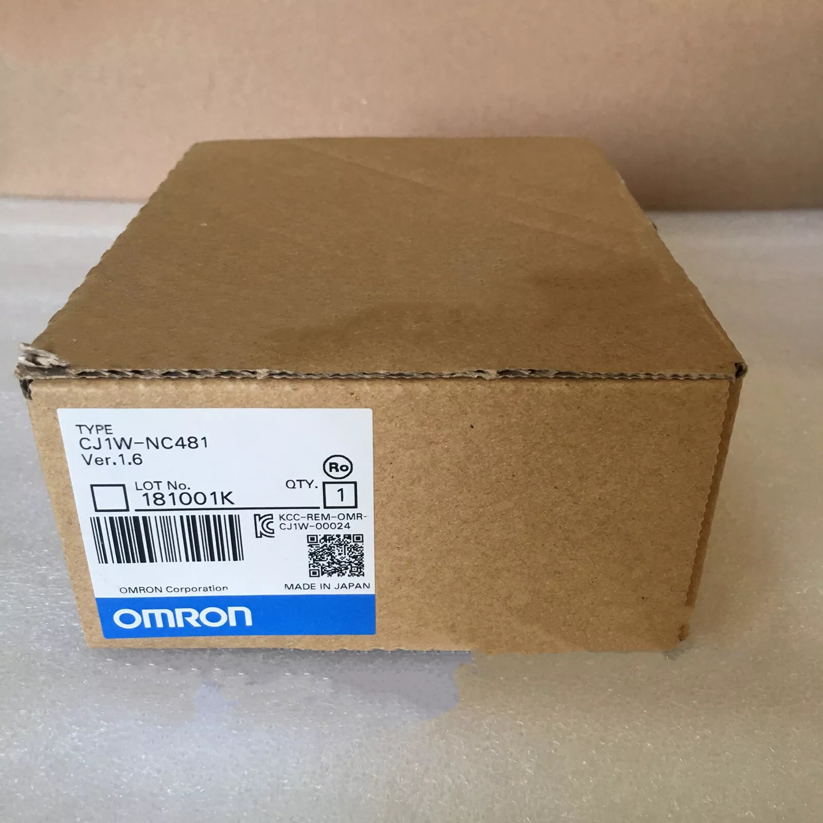 OMRON CJ1W-NC481 Position Controller New In Box
