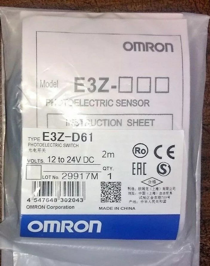 Omron E3Z-D61 Photoelectric Switch