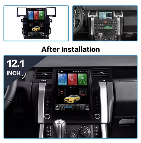 12.1" Car Radio Stereo GPS For Land Range Rover Sport 2005-2009 Head Unit Tesla
