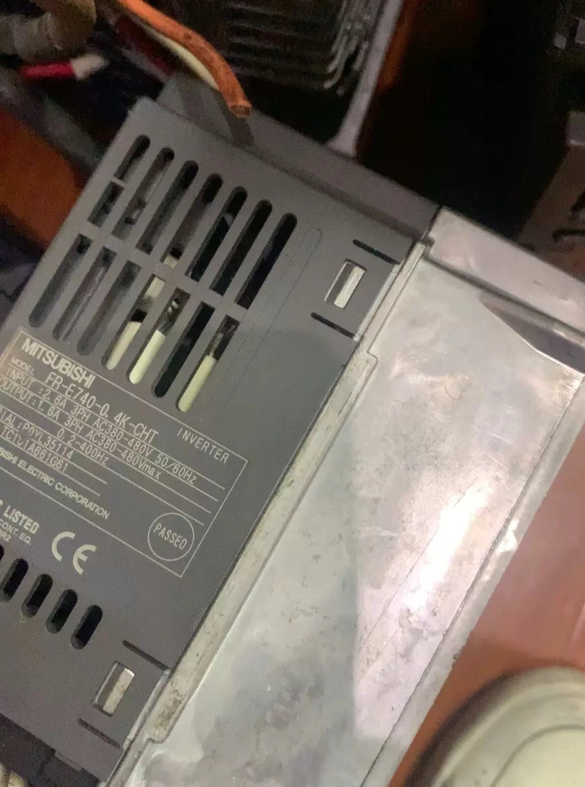Mitsubishi FR-E740-0.4K-cht Variable Frequency Drive
