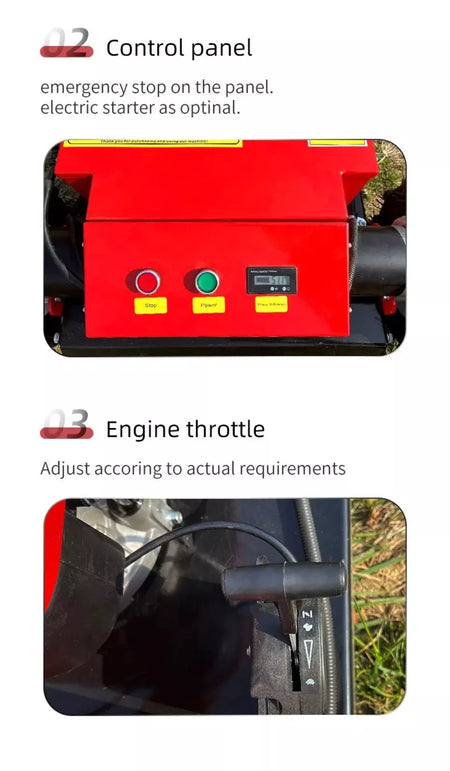 Remote Control Field Grass Cutter HT 550