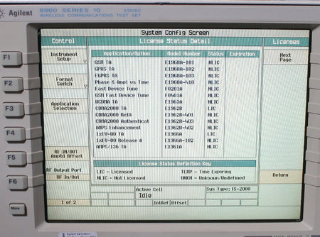 HP Agilent Keysight 8960 Wireless Communication Test Set E5515C Option 003