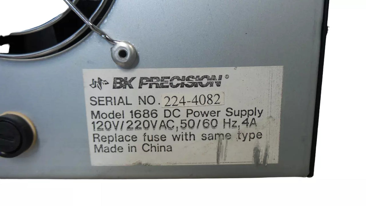 BK Precision 1686 DC Power Supply - Reliable Power Source
