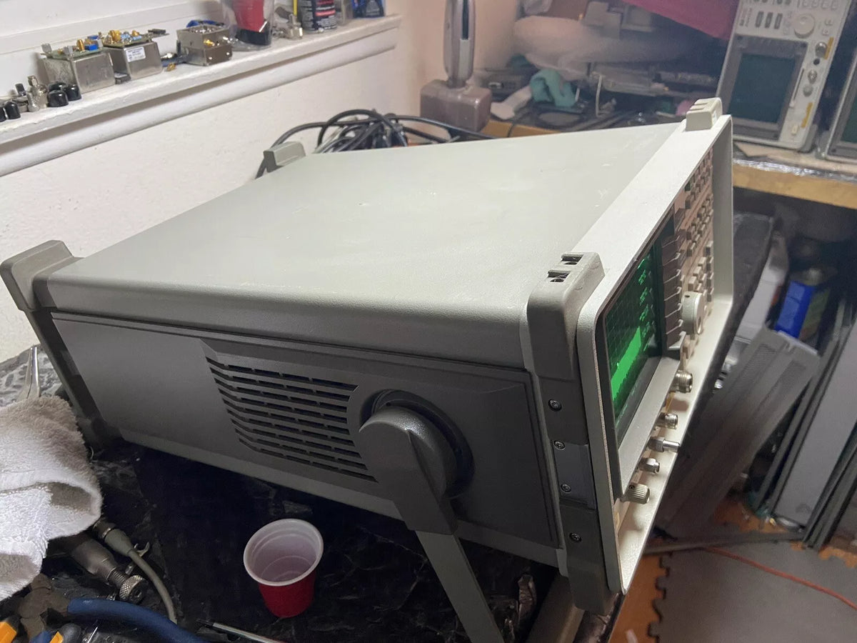 HP Agilent 8561E Spectrum Analyzer 6.5 GHz Optional Mixer Opt 8 Sig ID