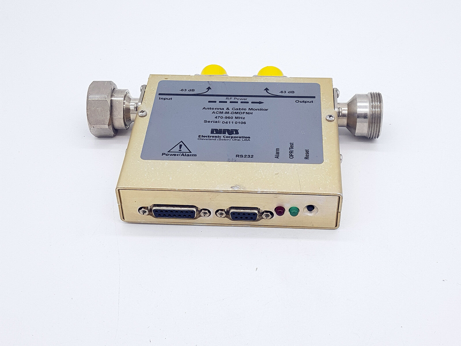 Bird Antenna and Cable Monitor