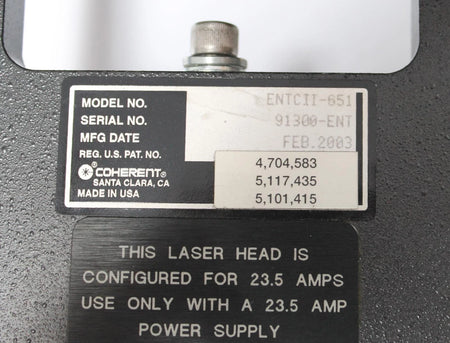 Innova Technology Coherent Enterprise II ENTCII-651 Argon Laser