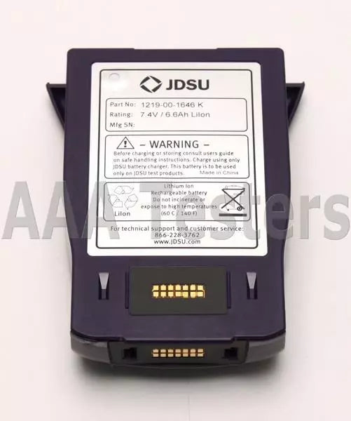 JDSU Acterna Lot Of 2 DSAM Batteries Brand New 1219-00-1646 K DSAM Battery