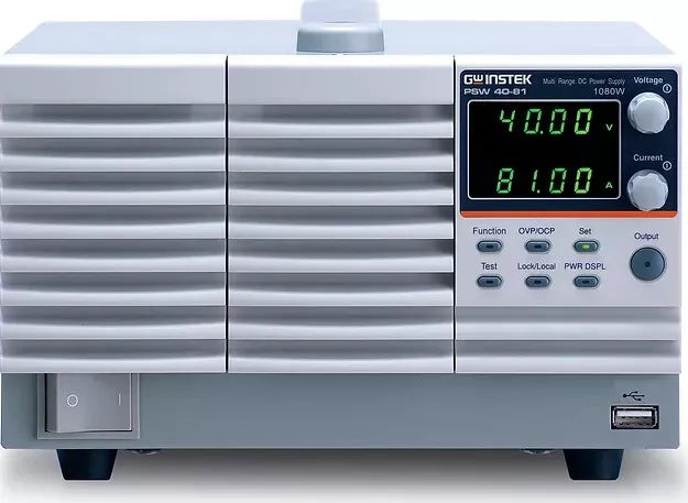 GW Instek PSW 40-81 - Programmable DC Power Supply (0-40V / 0-81A / 1080W) - XG eqpt