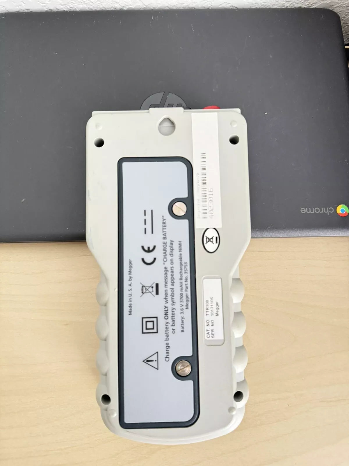Megger TTR100-1 Single & Three Phase Transformer Turns Ratio Tester (PARTS ONLY)