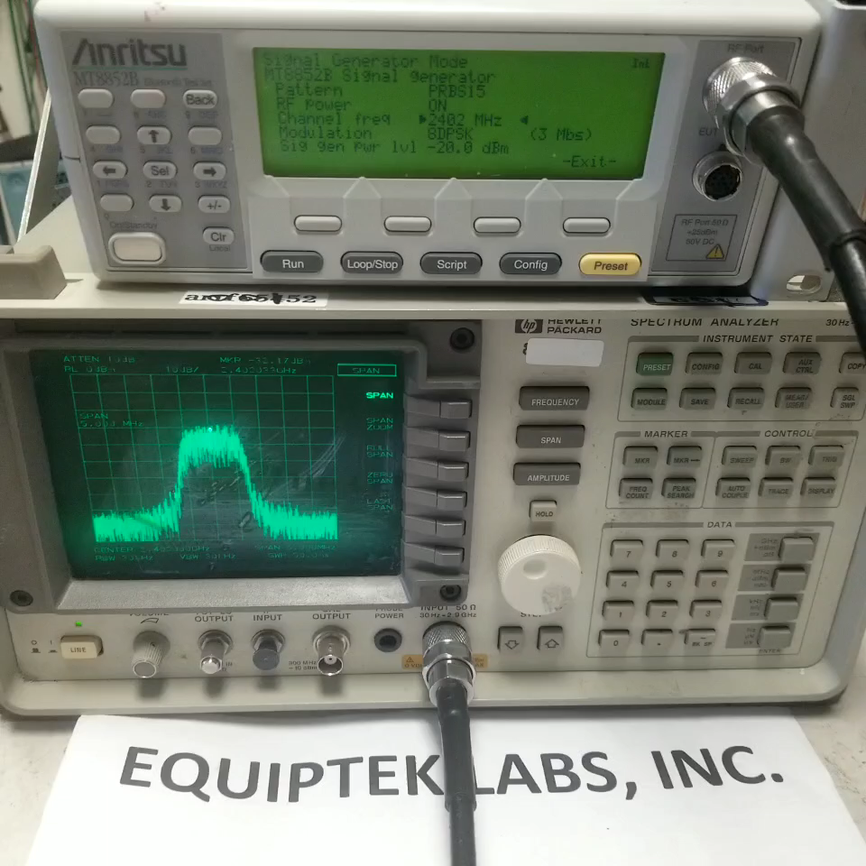 Anritsu MT8852B Bluetooth Test Set