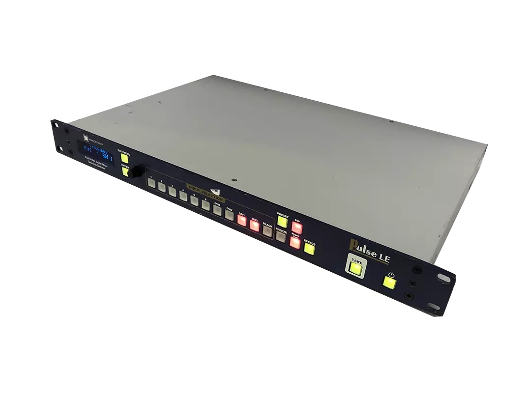 Analog Way Pulse Le Dual Scaler Mixer Switcher PLS200