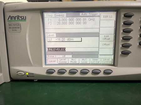 Anritsu MG3692A CW Signal Generator 0.1Hz to 20GHz w/ Opt. 1B, 4, 22, 13A _1110
