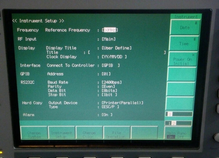 ANRITSU MS8607A /01 300kHz-3GHz Digital Transmitter Tester