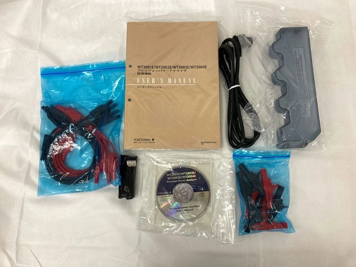 YOKOGAWA WT3000E WT3004E-2A2-30A2-D/G6/B5/FQ/DA/V Precision Power Analyzers