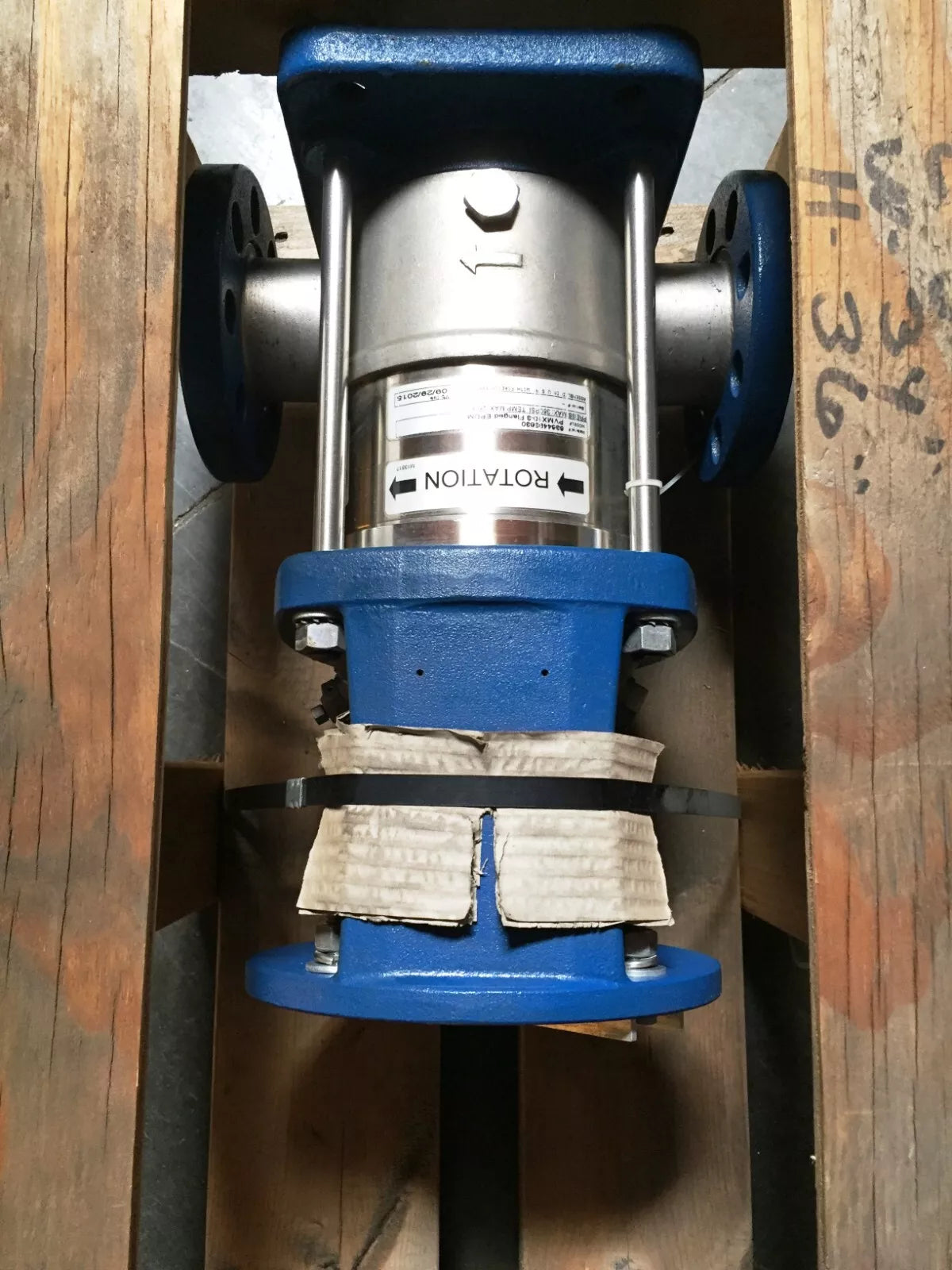 Pentair Water PVMX10-3-Flanged-EPDM Vertical Multistage Pump (Motor Not Included)