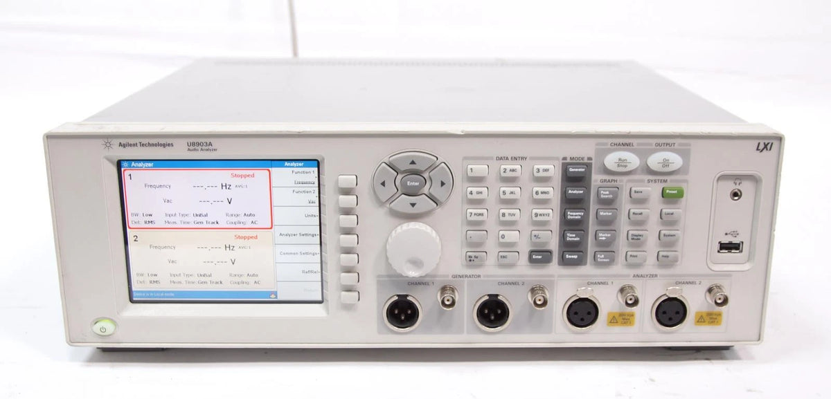 Agilent / Keysight U8903A 10 Hz to 100 kHz Digital/Analog Audio Analyzer