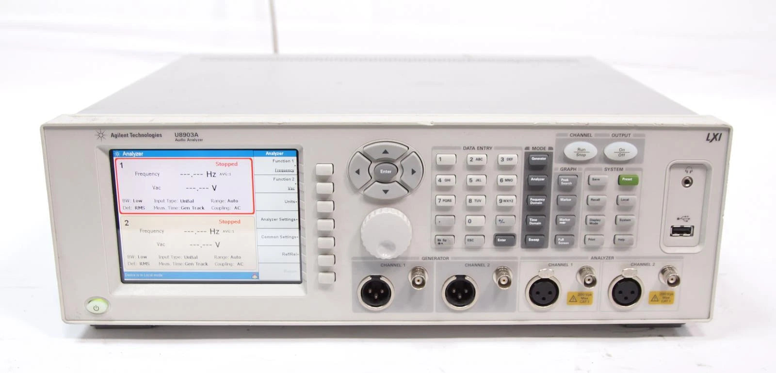 Agilent / Keysight U8903A 10 Hz to 100 kHz Digital/Analog Audio Analyzer