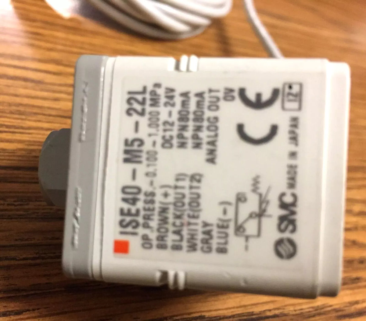 SMC ISE40-M5-22L Digital Pressure Switch