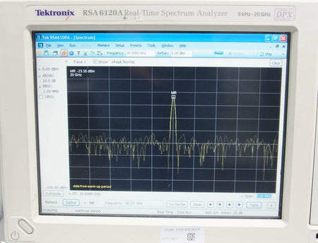 Tektronix RSA6120A Real Time Spectrum Analyzer 9 kHz - 20 GHz with Options