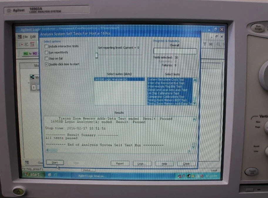 Agilent 16950B /064 68ch 4G 64MW Logic Analyzer