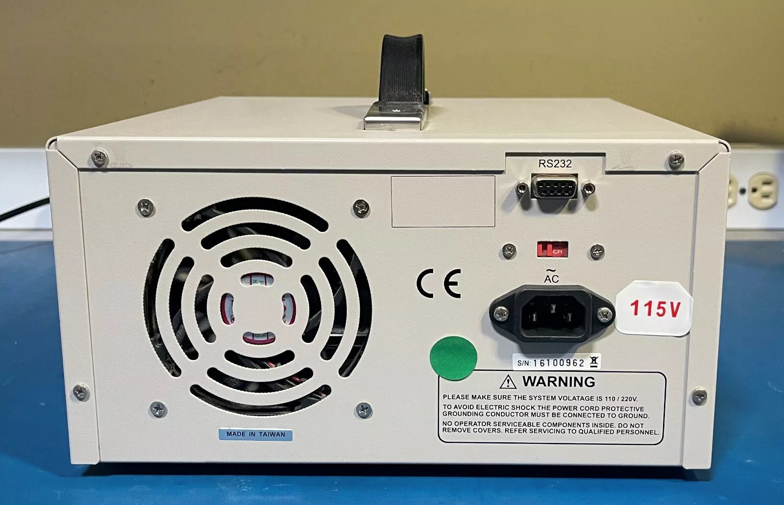 Extech 382280 Programmable DC Power Supply, 40V/5A