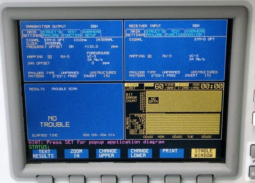 Agilent Omniber718 1.5M-2.4Gbps BER 1.3/1.5um  /001/010/106/601/602