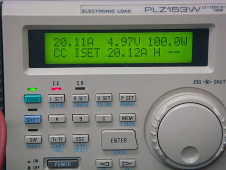 KIKUSUI PLZ153W 120V 30A 150W Electronic Loads