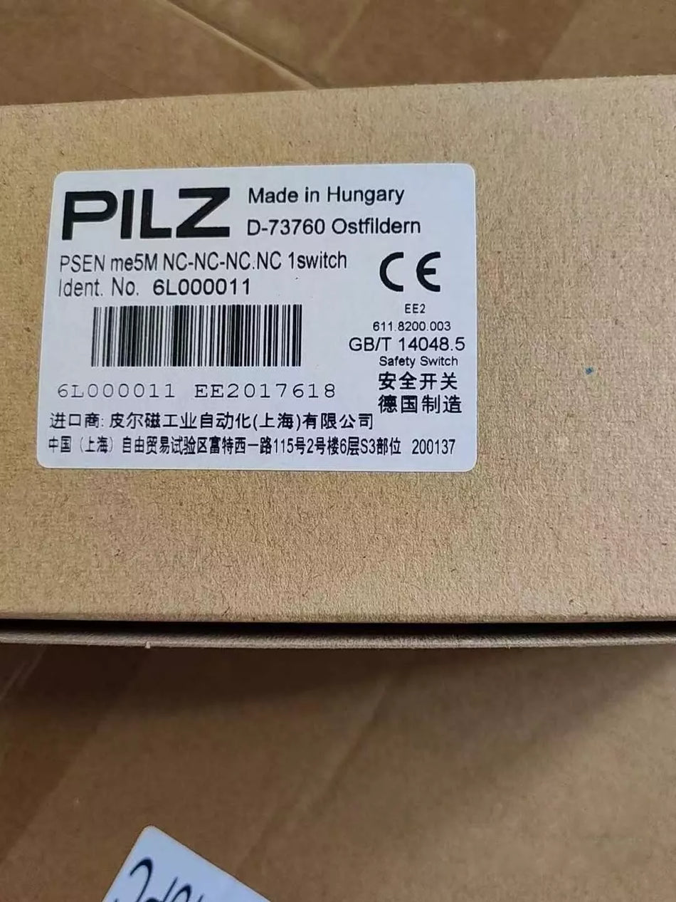 1PC NEW PILZ PSEN me5M NC-NC-NC.NC 1switch 6L000011 #N2203 YF