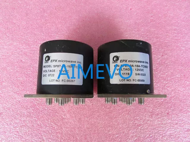 1PC EPX SP8T-0A-18A-TC002 DC-18GHz 12V SP8T SMA RF coaxial switch