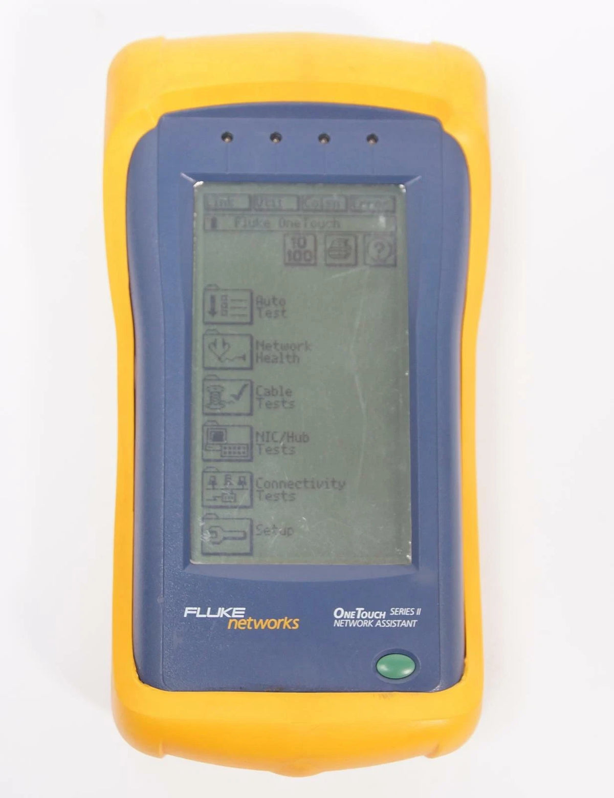 Fluke OneTouch Series II Network Assistant Analyzer with Case