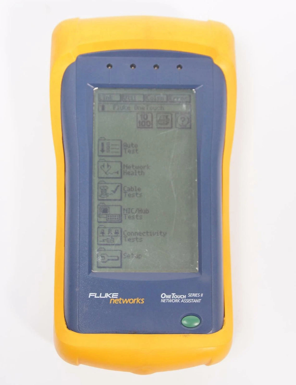 Fluke OneTouch Series II Network Assistant Analyzer with Case