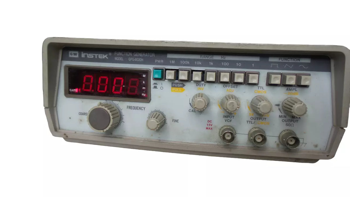 GW Instek Function Generator GFG-8020H - Lot of 2 Units