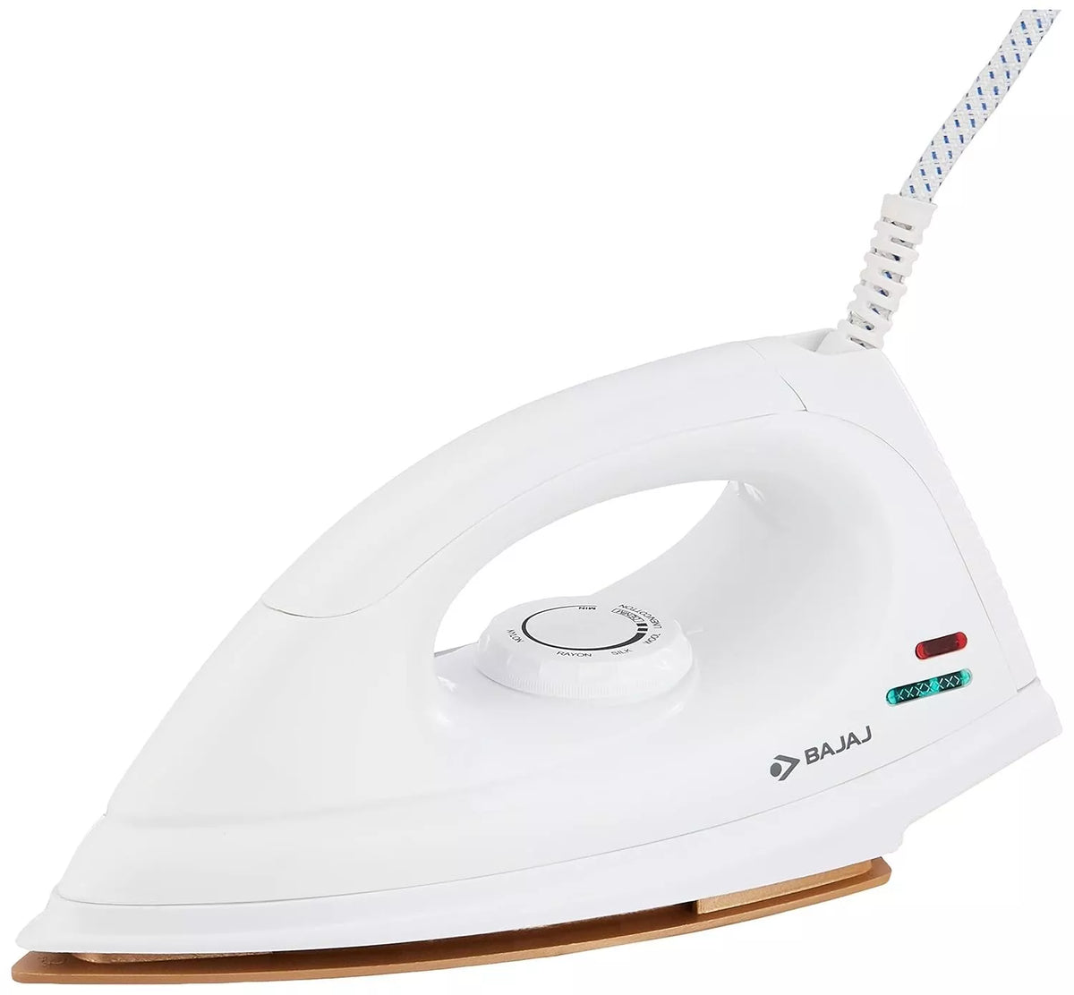 Bajaj 1000W Dx-7 Iron with Advanced Soleplate and Anti-Bacterial Technology