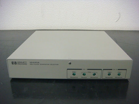 16440A SMU/Pulse Generator Selector by HP