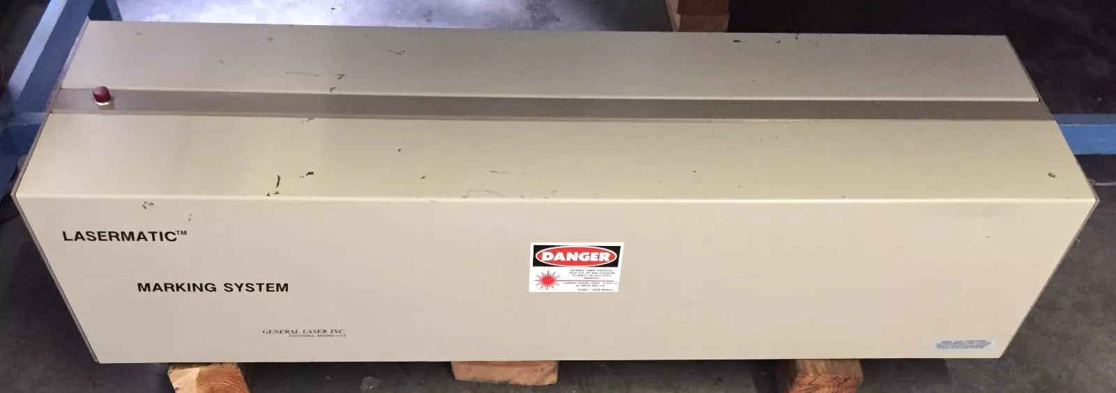 General Laser Inc. Model LMC-2007 CO2 Laser Marker, Class IV