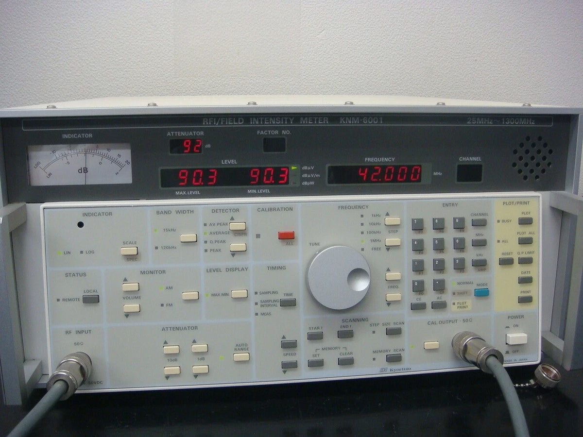 KYORITSU KNM-6001 Field Intensity Meter 25-1300MHz