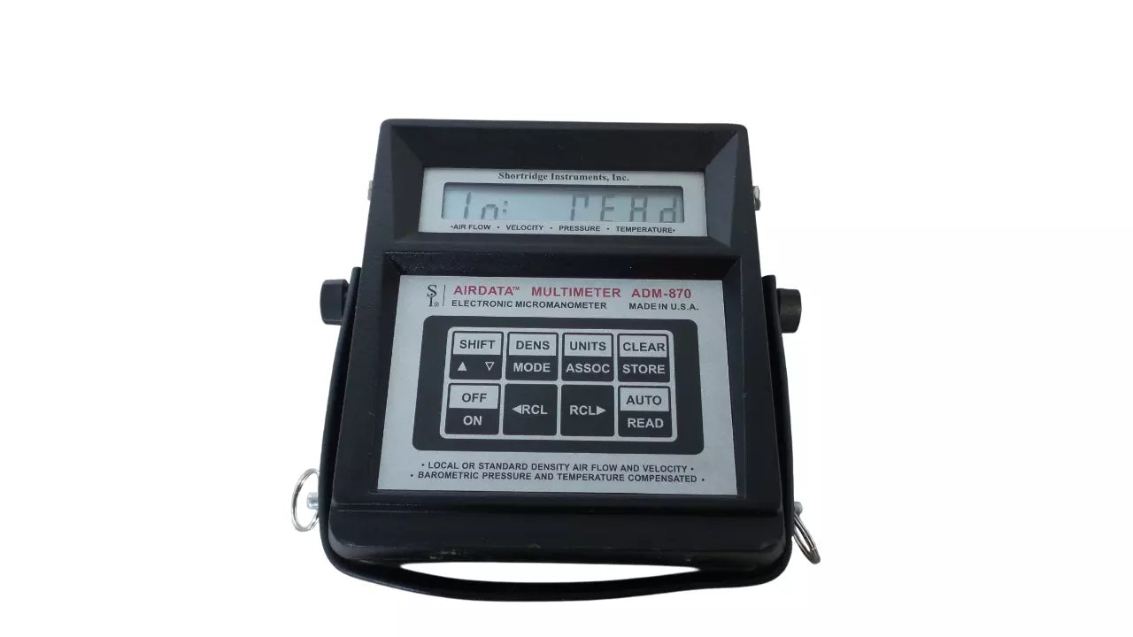 Shortridge Airdata Multimeter ADM 870 - High-performance Air Velocity Measurement Tool
