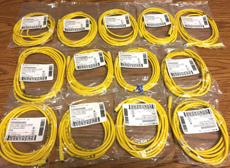 Brad 1200880069 Nano-change Molded Cordset 4Pin Male/Female Snap-in Coupler