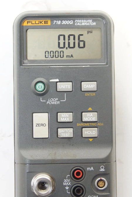 FLUKE 718-300G PRESSURE CALIBRATOR -12 TO 30 PSI -850 mbar to 20 bar