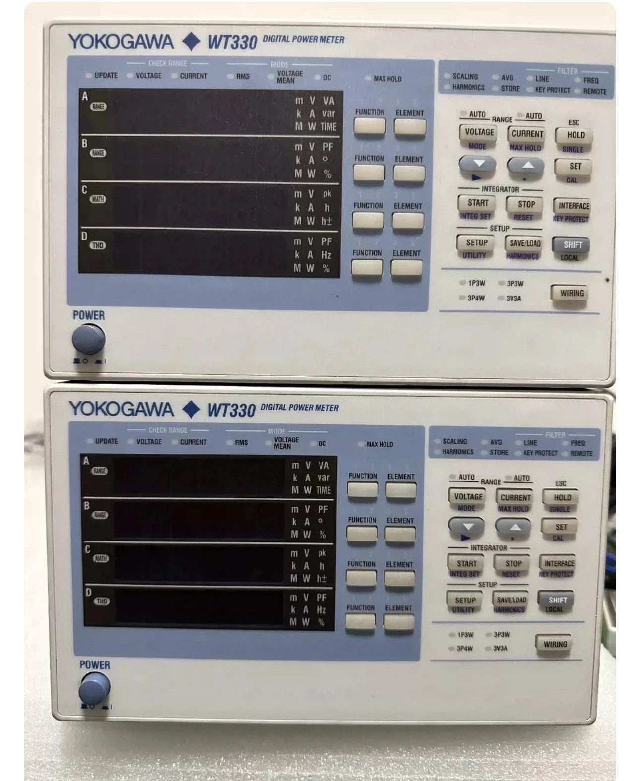 Yokogawa WT330 Power Analyzer - High-precision Electrical Load Analysis