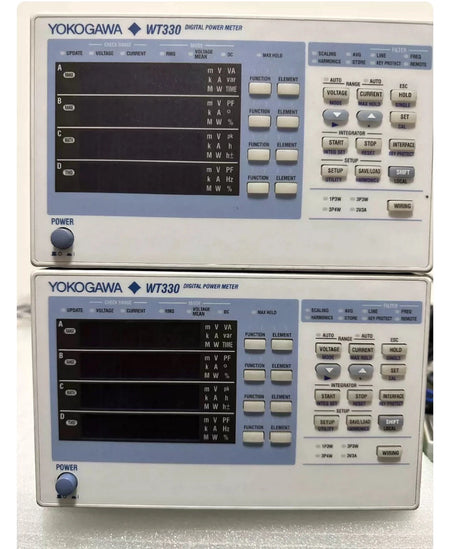 Yokogawa WT330 Power Analyzer - High-precision Electrical Load Analysis