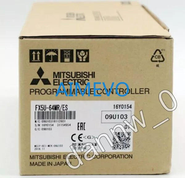 1PC New in box Mitsubishi FX5U-64MR/ES PLC module