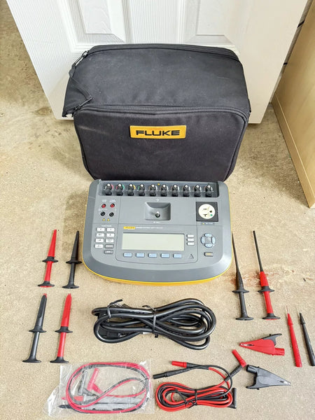 Fluke ESA620 Electrical Safety Analyzer with New Lead Kit