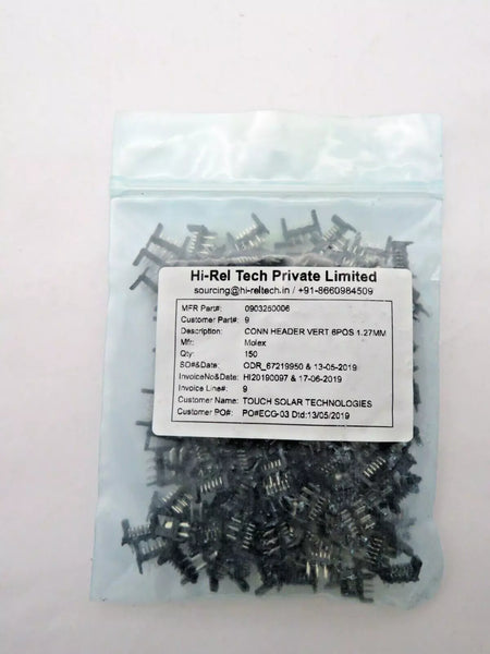 MOLEX 903250006 Head Connector 1.27mm PCB Mount